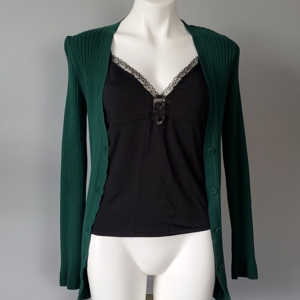 Lands' End Ribbed Sweater
